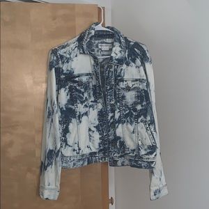 acid wash jean jacket